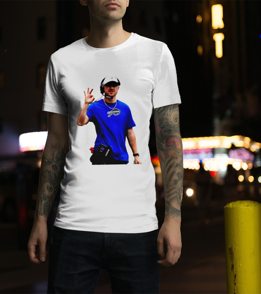 Joe Brady Buffalo Bills Coaching Moments Buffalo T-Shirt