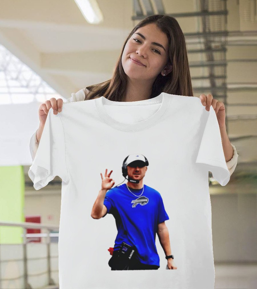 Joe Brady Buffalo Bills Coaching Moments Buffalo T-Shirt