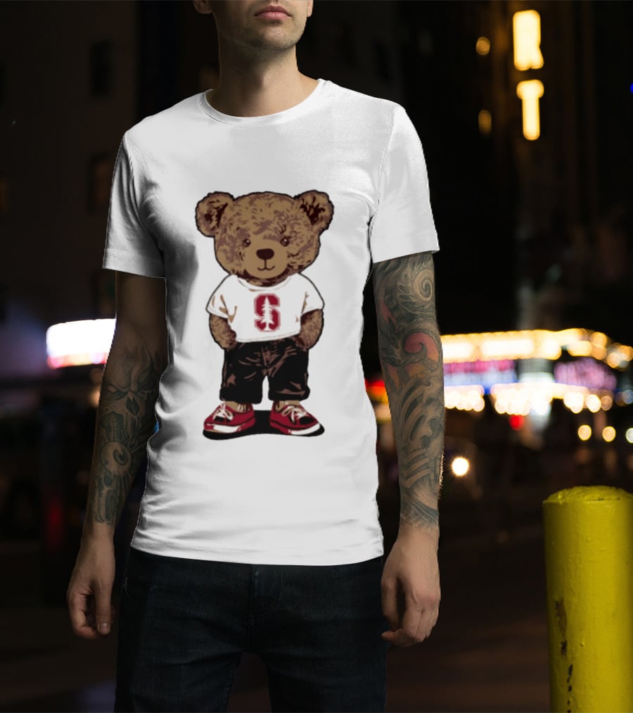 Stanford Cardinal 2026 Teddy Bear NCAA Fan Gear T-Shirt