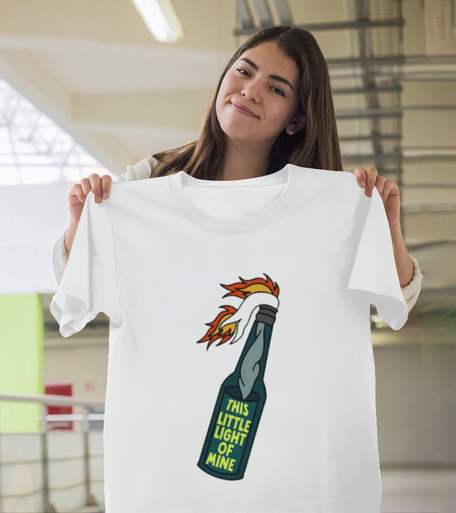 This Little Light Of Mine Molotov Cocktail Flame Bottle T-Shirt