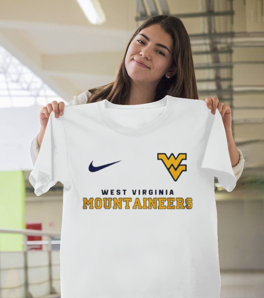 West Virginia Mountaineers Snoopy And Friend It's The Most Wonderful Time Of The Year Nike WV T-Shirt
