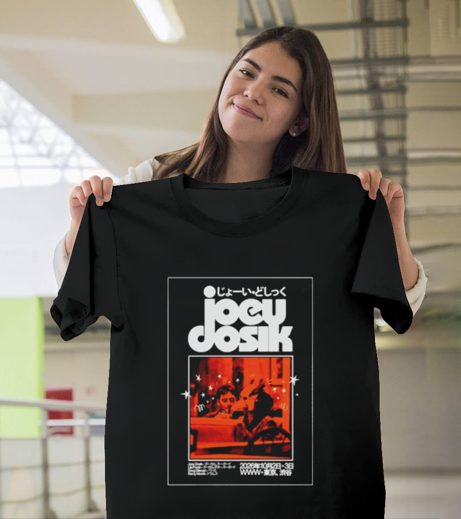 Joey Dosik 2026 Tokyo Concert October Shibuya Performance Dates T-Shirt
