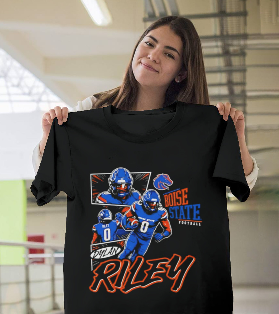 Boise State Broncos Football Riley Comic Book T-Shirt