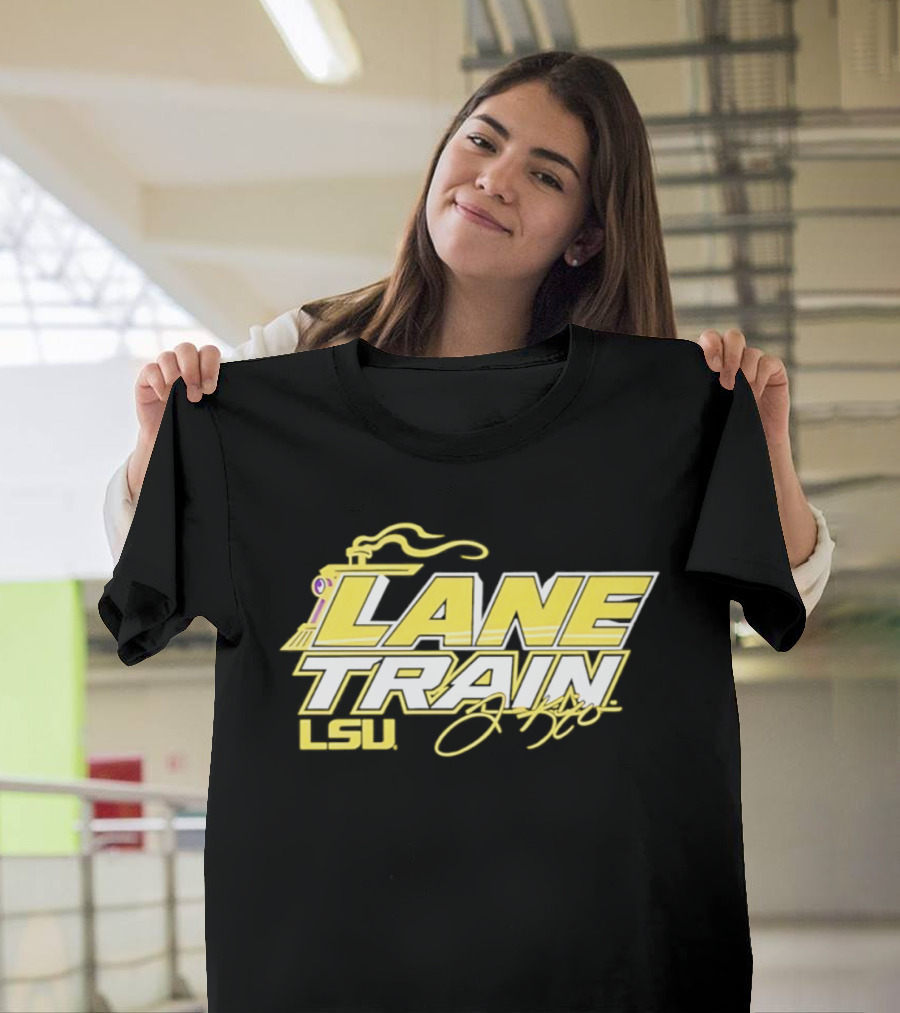 Lane Kiffin LSU Lane Train Football Tigers T-Shirt