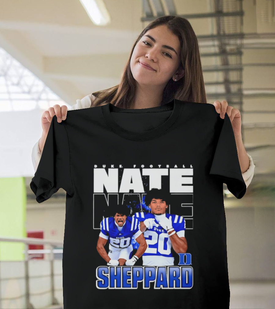 Super Football Nate Sheppard Duke Blue Devils 90s T-Shirt