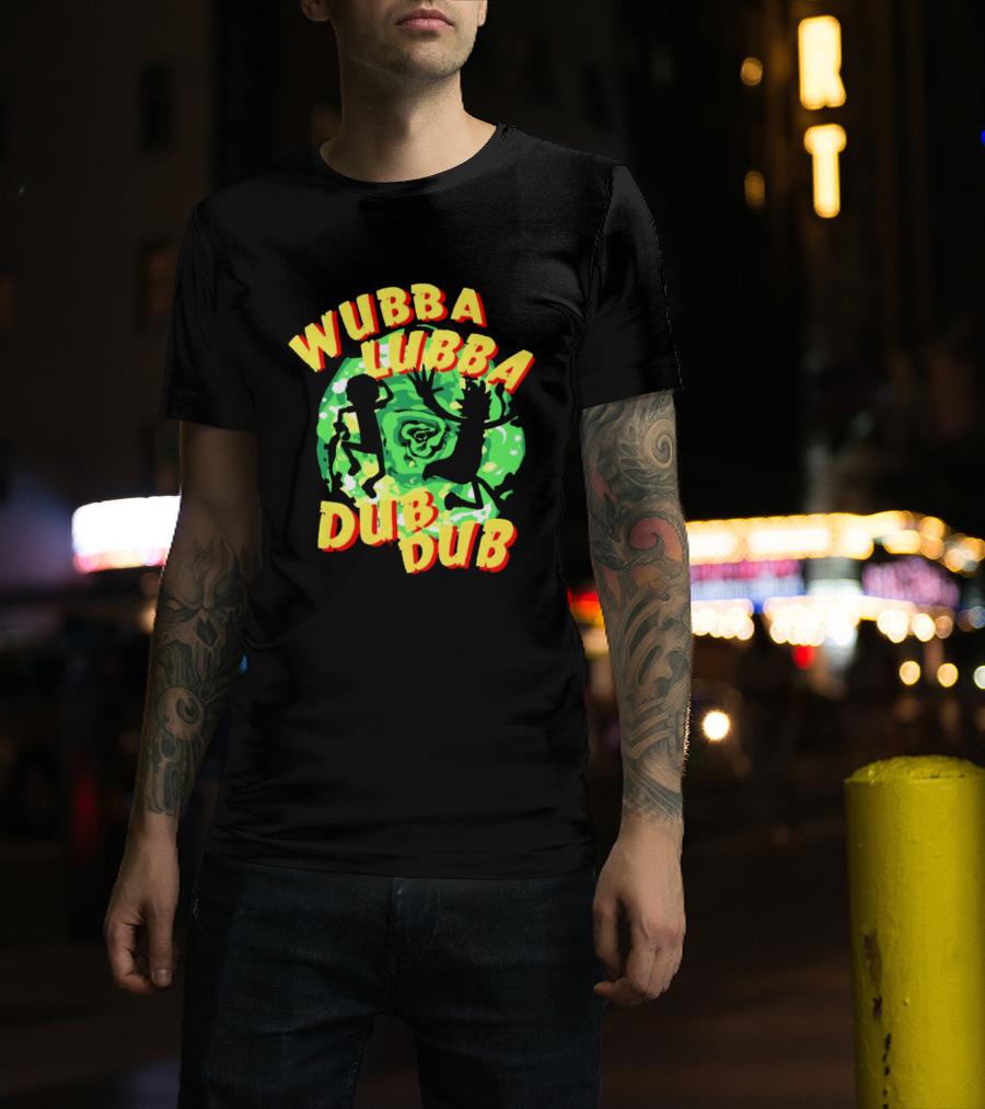 Rick And Morty Wubba Lubba Dub Dub Portal T-Shirt