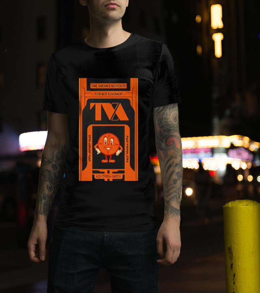 Time Variance Authority TVA Your Next Assignment 423 77031 162026 T-Shirt