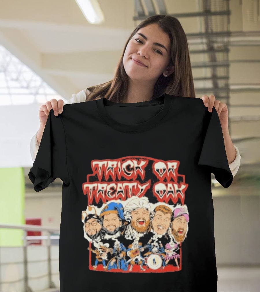 Trick Or Treaty Oak 2026 Concert Melody Mountain Ranch Stephenville Texas Oct 30 2026 T-Shirt