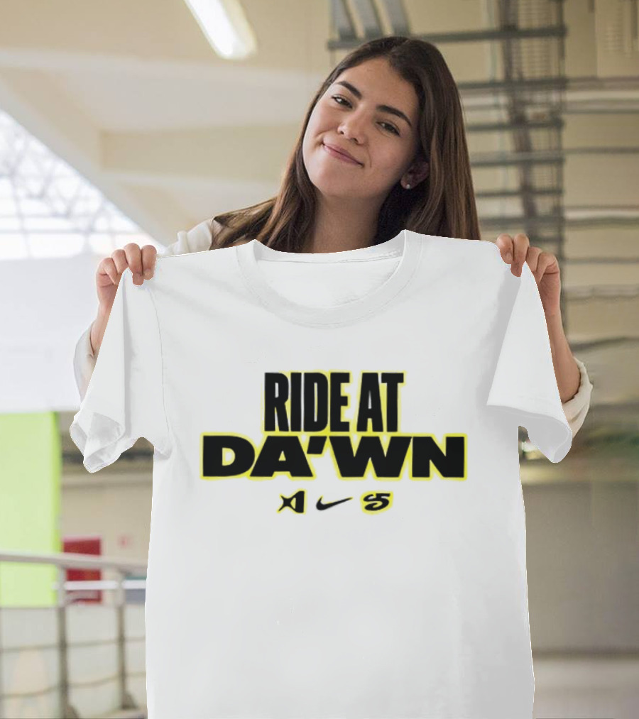 Ride At Dawn A'ja Wilson 22 Nike Basketball T-Shirt