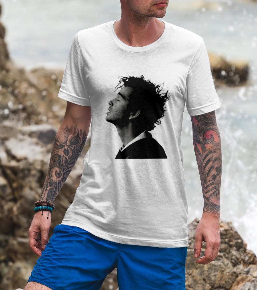 Matty Healy The 1975 Indie Rock Alternative Silhouette Smoking T-Shirt