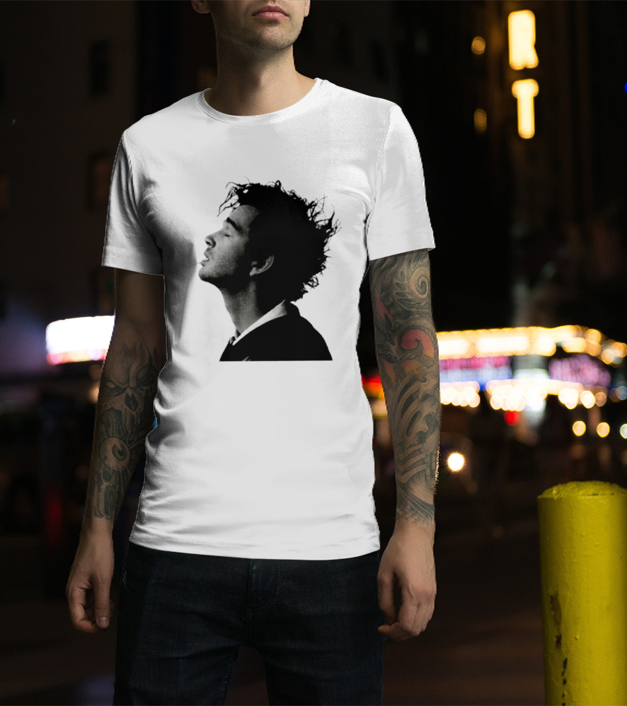 Matty Healy The 1975 Indie Rock Alternative Silhouette Smoking T-Shirt