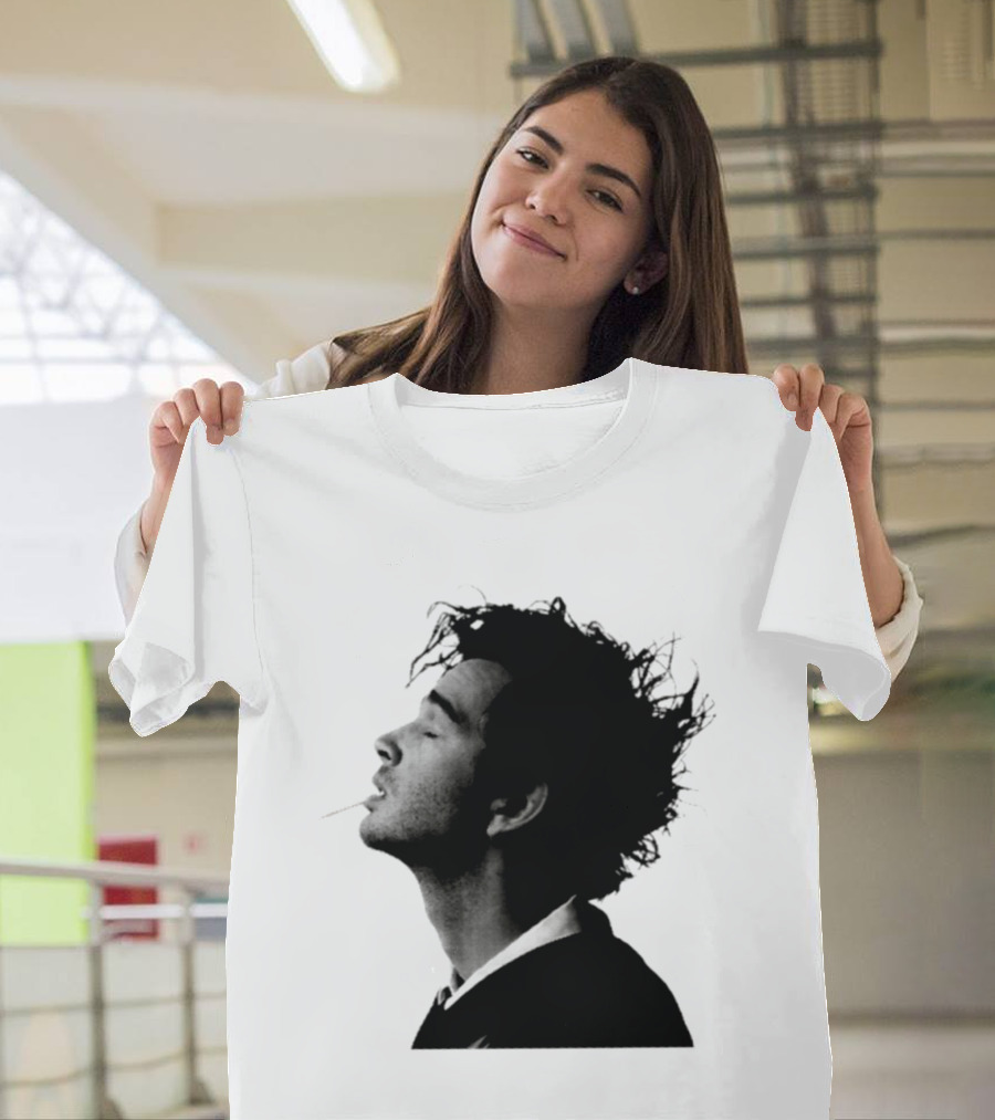 Matty Healy The 1975 Indie Rock Alternative Silhouette Smoking T-Shirt