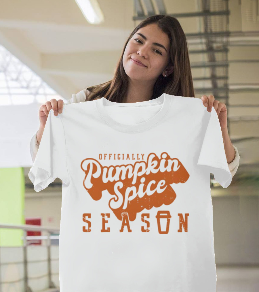 Officially Pumpkin Spice Season Cup T-Shirt