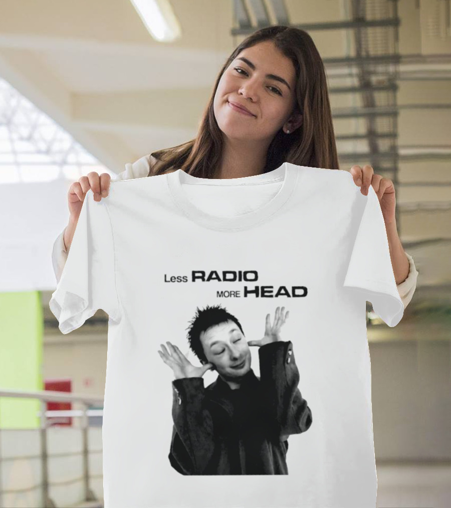 Thom Yorke Less Radio More Head Radiohead T-Shirt