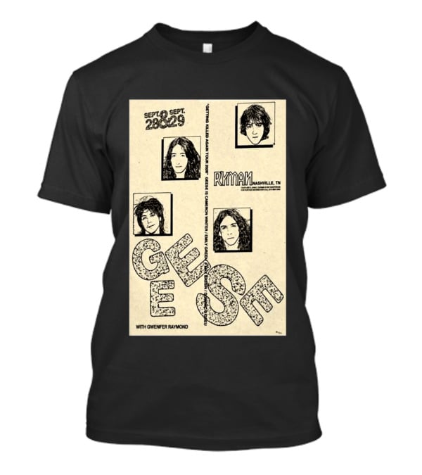 Geese Getting Killed Again Tour 2026 Ryman Nashville September 28 29 Limited T-Shirt