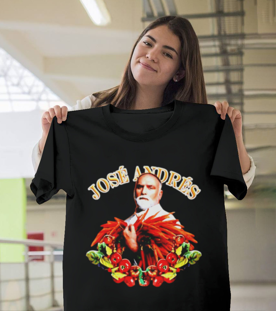 José Andrés Chef Culinary Creativity And Food Philanthropy T-Shirt