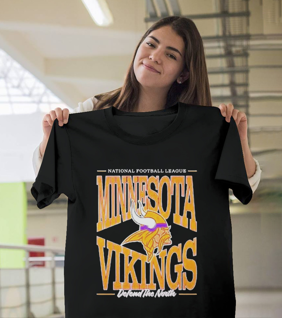 National Football League Minnesota Vikings Defend The North T-Shirt
