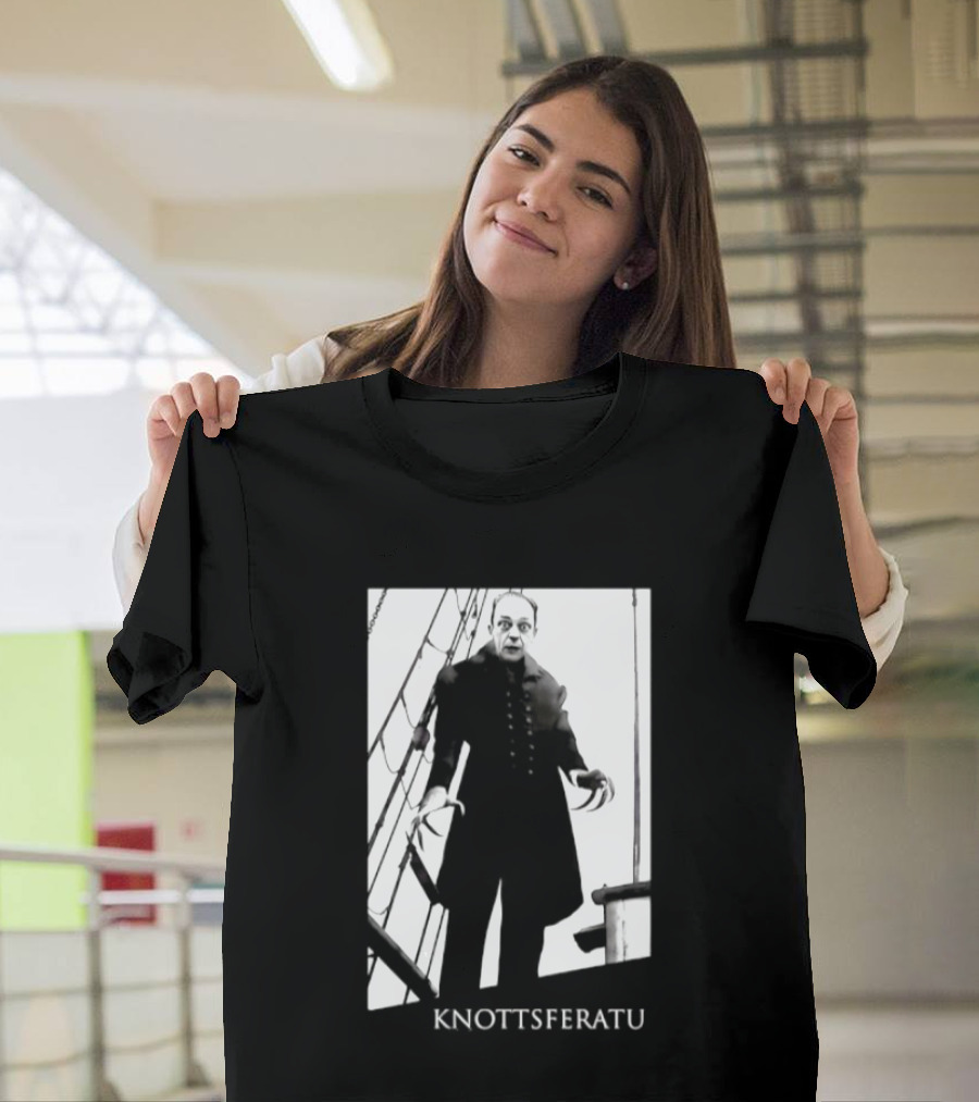 Don Knotts Knottsferatu Nosferatu Horror Comedy Mashup T-Shirt