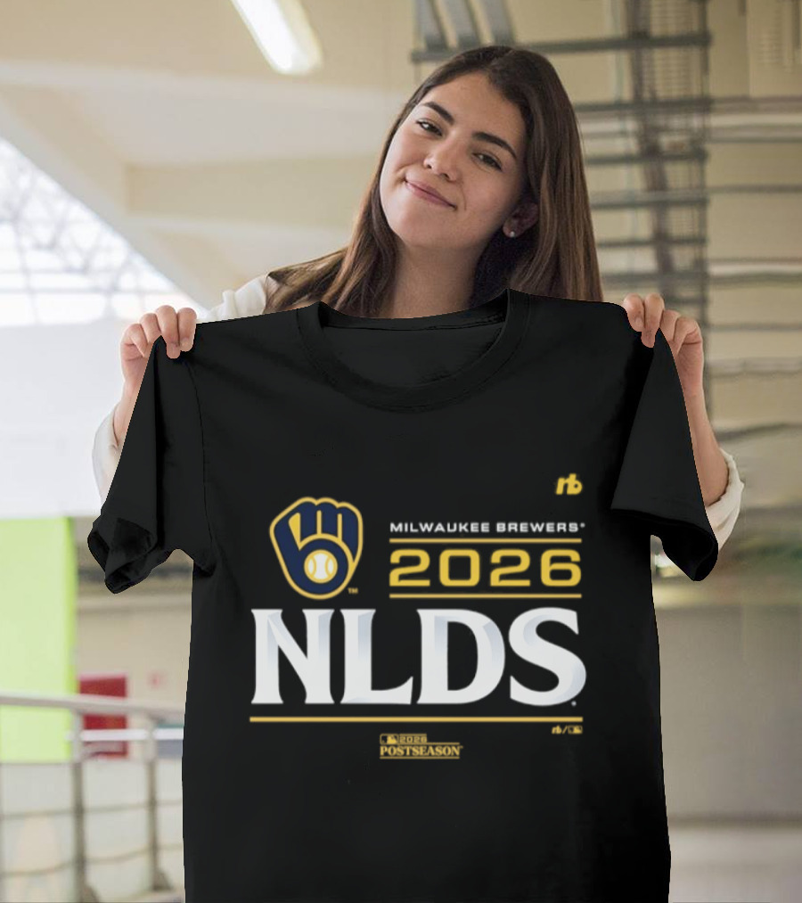 Milwaukee Brewers 2026 NLDS Winner Locker Room T-Shirt