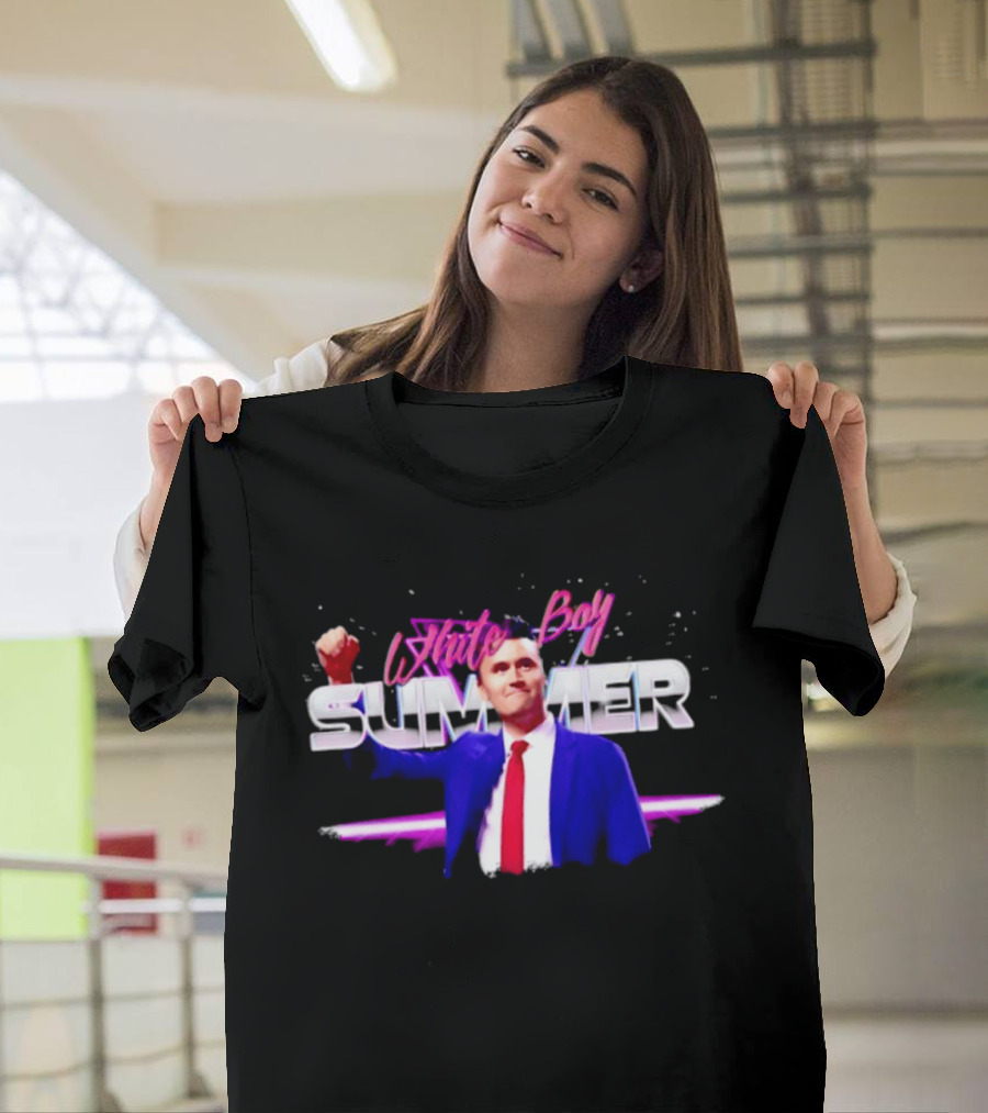 White Boy Summer Vibe Charlie Kirk Celebration T-Shirt