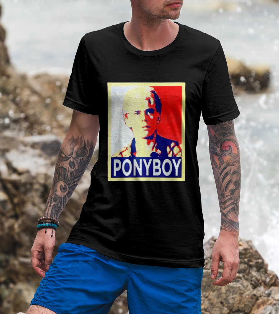 Ponyboy The Outsiders SE Hinton C Thomas Howell Iconic Pop T-Shirt