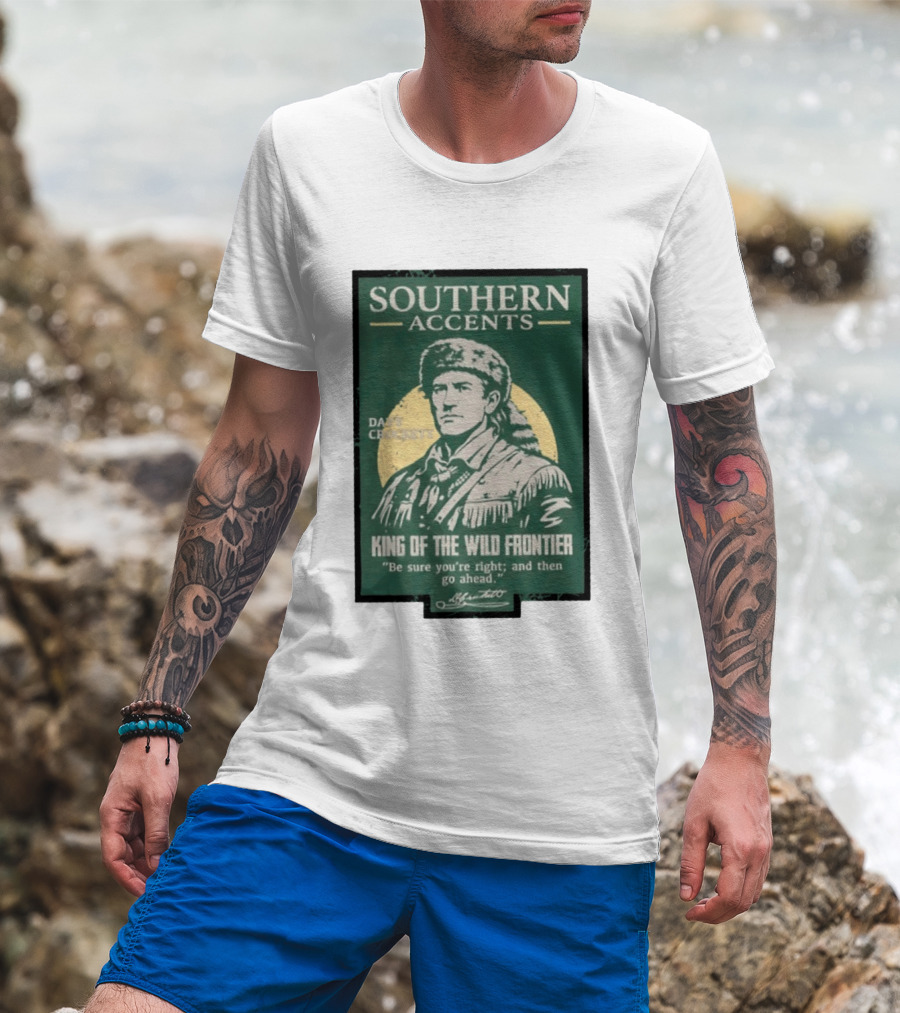 Southern Accents Davy Crockett King Of The Wild Frontier T-Shirt