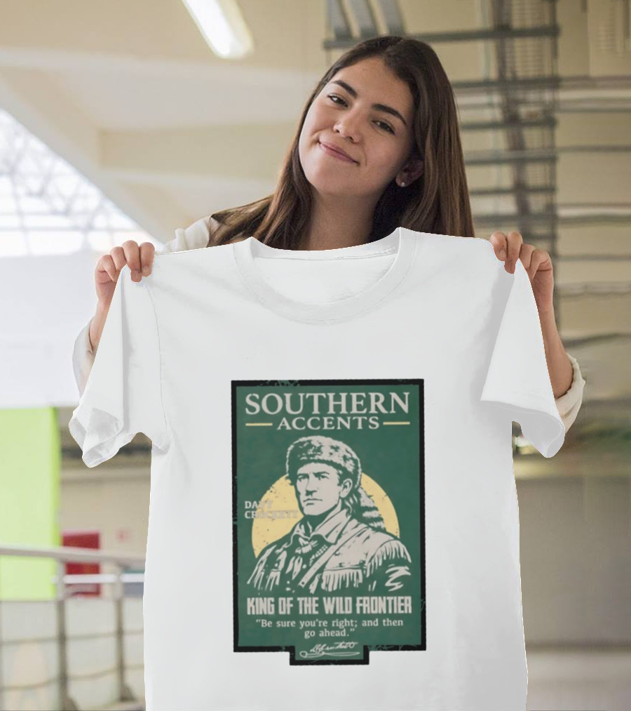 Southern Accents Davy Crockett King Of The Wild Frontier T-Shirt