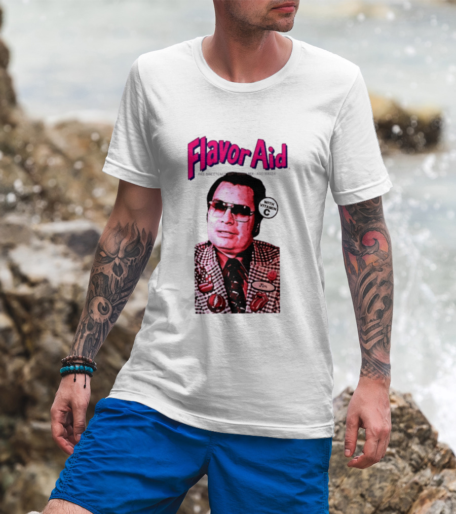 Flavor Aid Jim Jones Pre Sweetened Drink Mix With Vitamin C T-Shirt