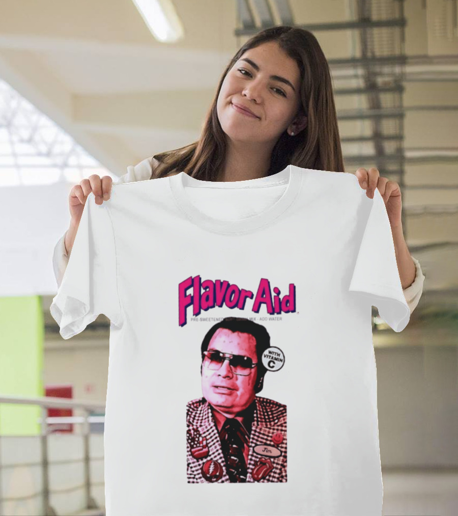 Flavor Aid Jim Jones Pre Sweetened Drink Mix With Vitamin C T-Shirt
