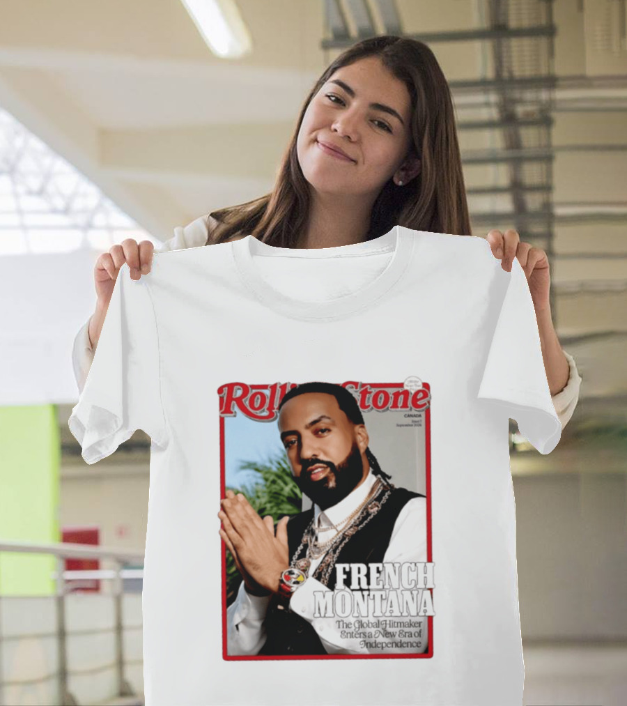 Rolling Stone Canada September 2026 French Montana Global Hitmaker New Era Of Independence T-Shirt