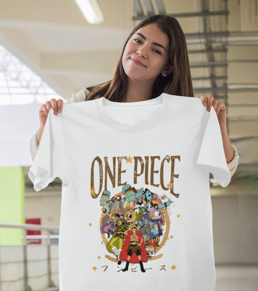 One Piece Elbaph Group Cartoon T-Shirt