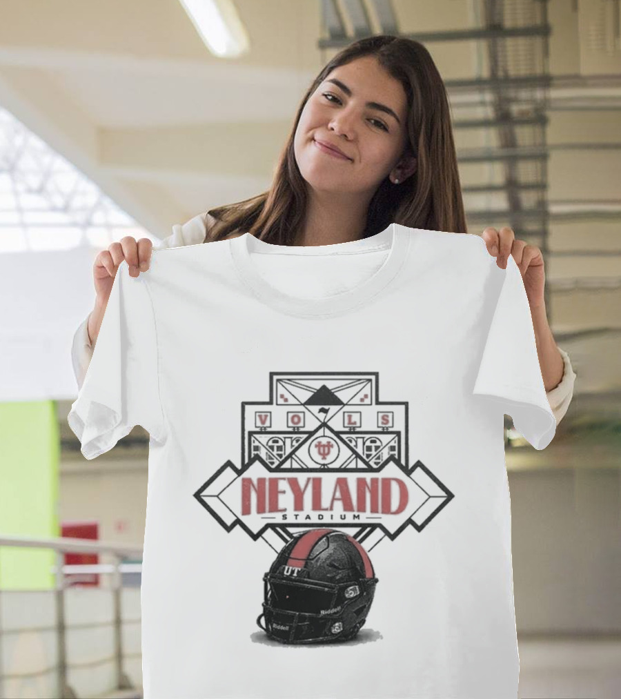 Tennessee Volunteers Neyland Stadium Legacy 2026 Helmet T-Shirt