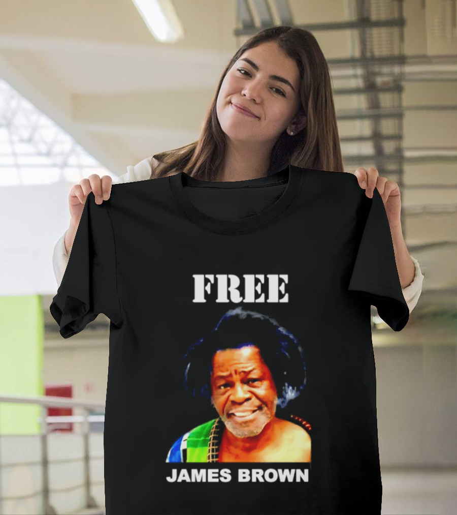 FREE James Brown Godfather Of Soul Funk T-Shirt
