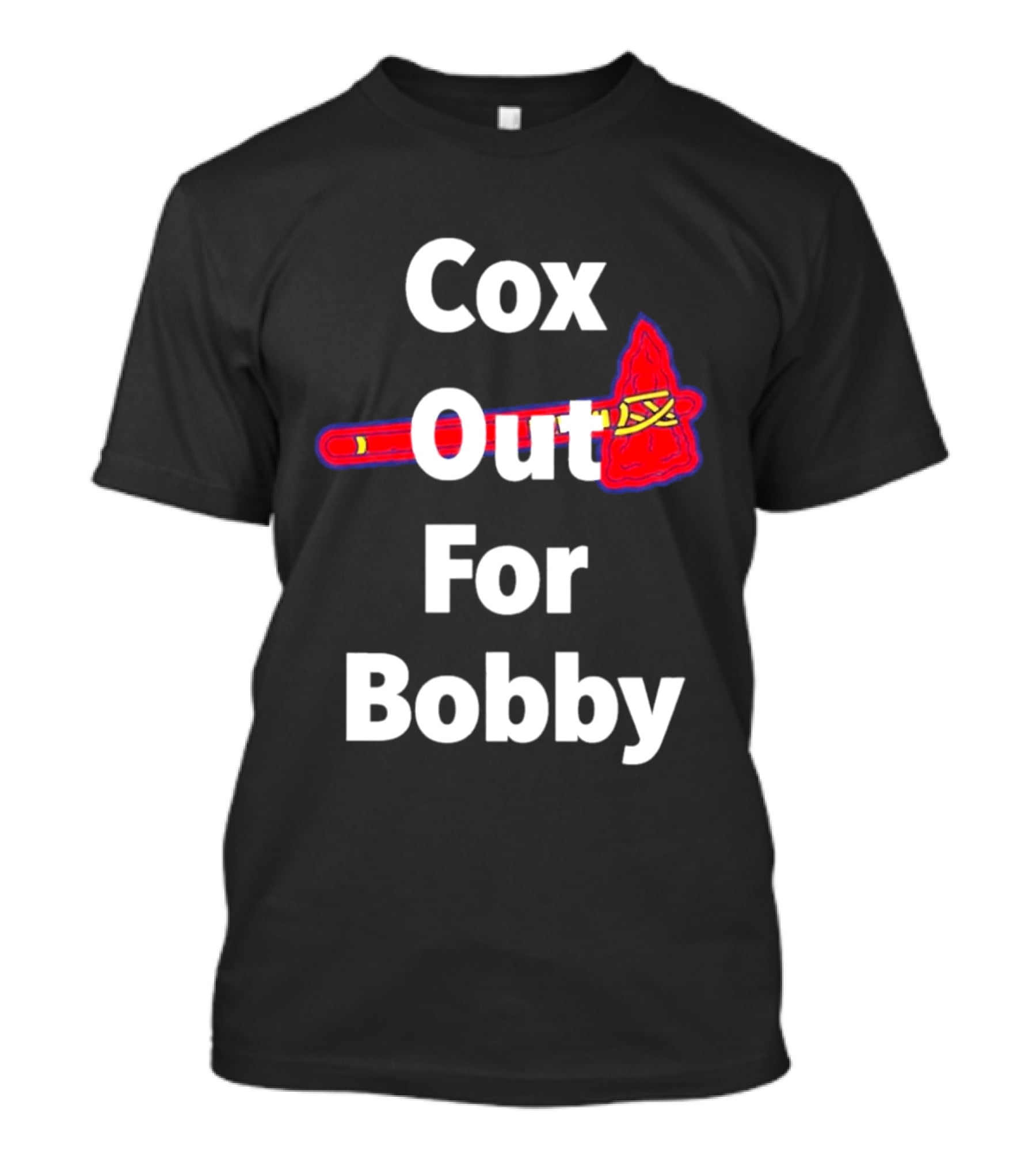 Atlanta Braves Cox Out For Bobby Game Day Celebration T-Shirt