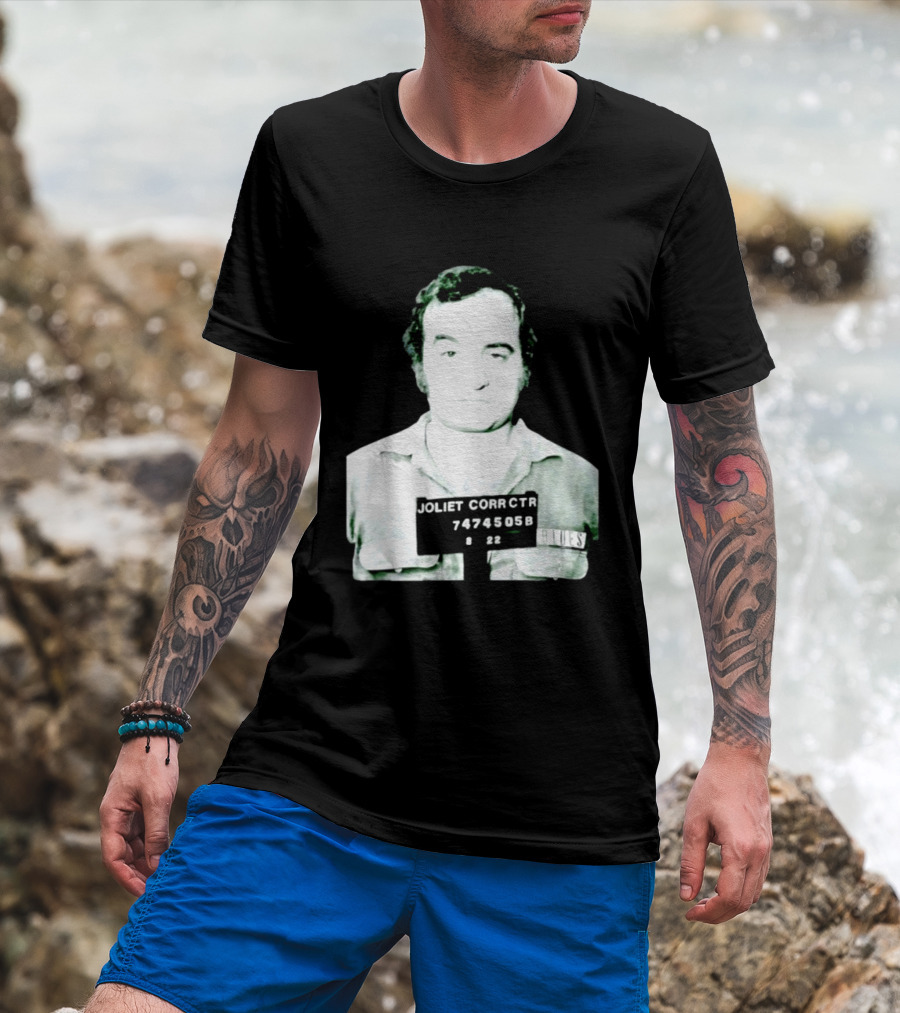 John Belushi Joliet Correctional Blues Shot 7474505B T-Shirt