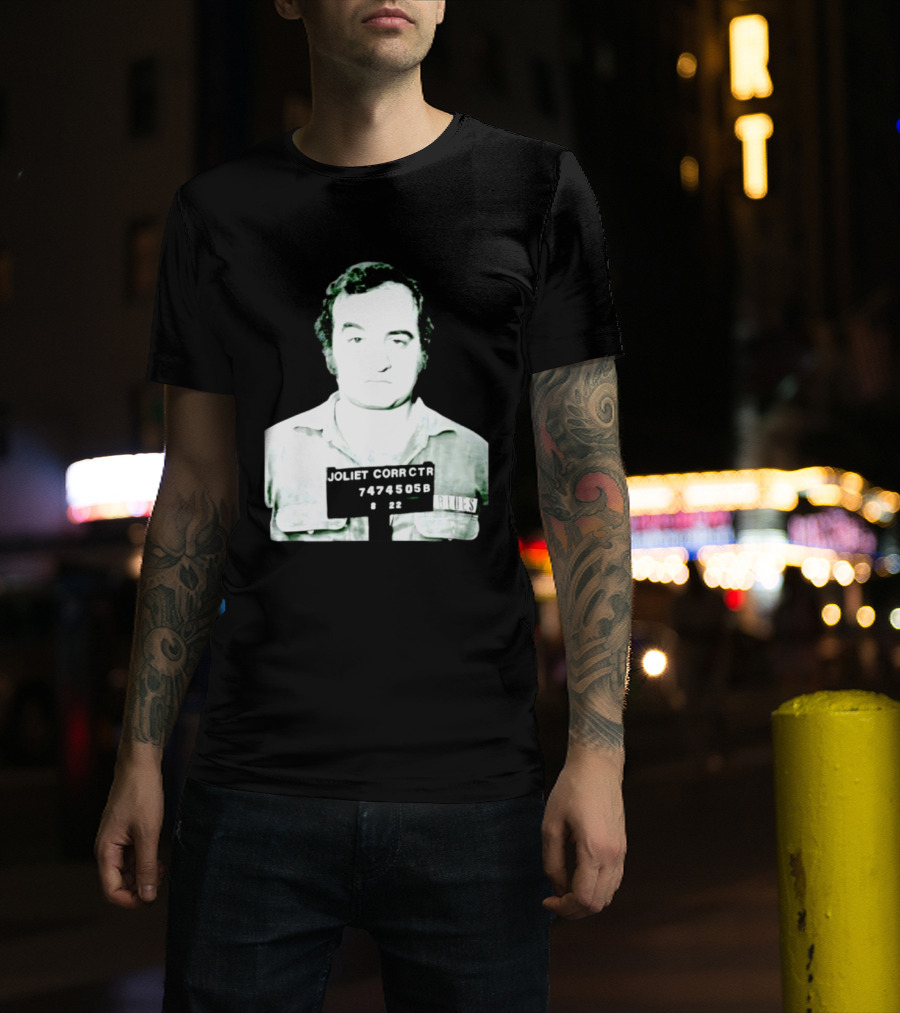 John Belushi Joliet Correctional Blues Shot 7474505B T-Shirt