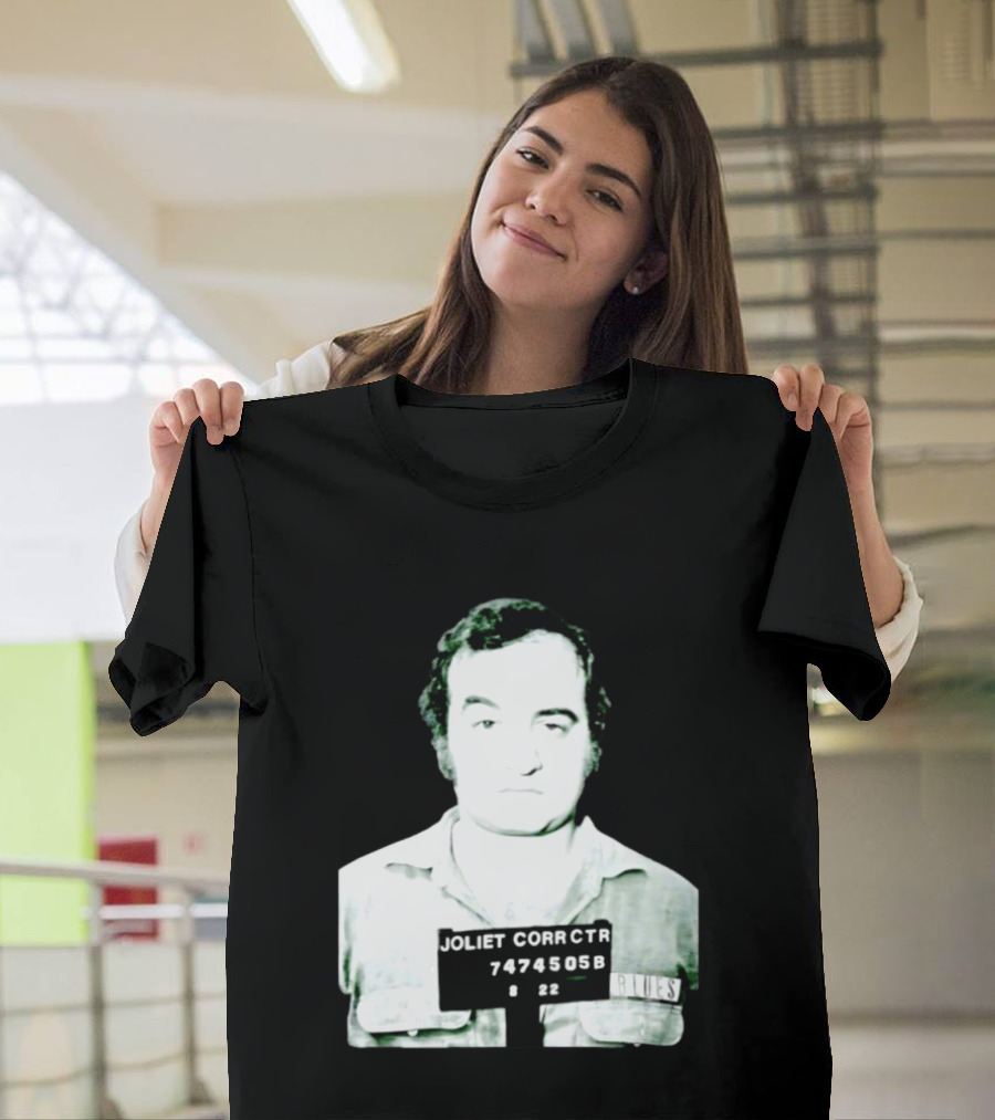 John Belushi Joliet Correctional Blues Shot 7474505B T-Shirt