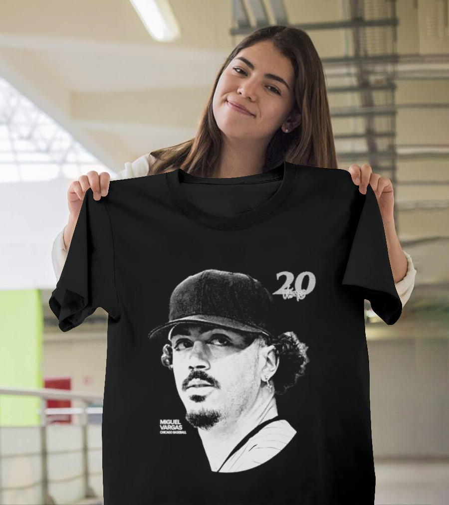 Miguel Vargas 20 Chicago White Sox MLB 2026 Lineage Series T-Shirt