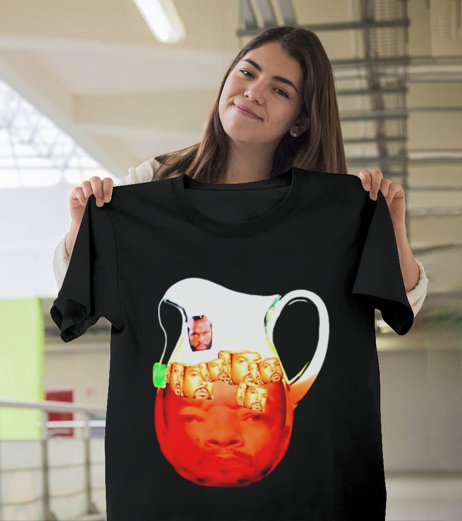 Mr T Ice Cube Ice Tea Pitcher Meme T-Shirt