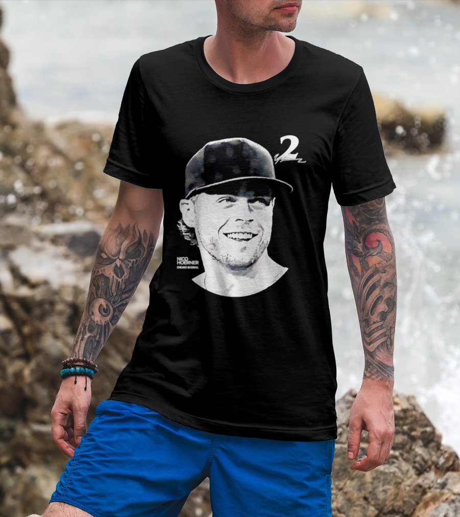 Chicago Cubs Nico Hoerner 2 MLB 2026 Lineage Series T-Shirt