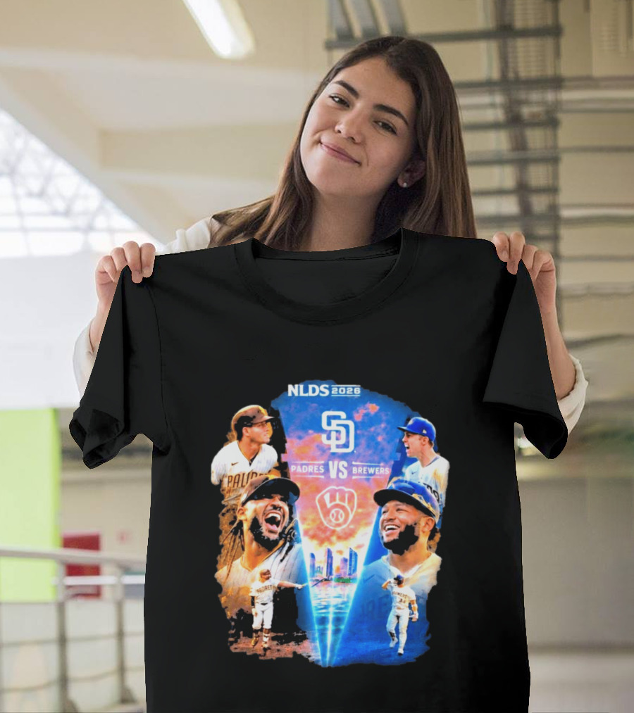 NLDS 2026 San Diego Padres Vs Milwaukee Brewers Showdown T-Shirt