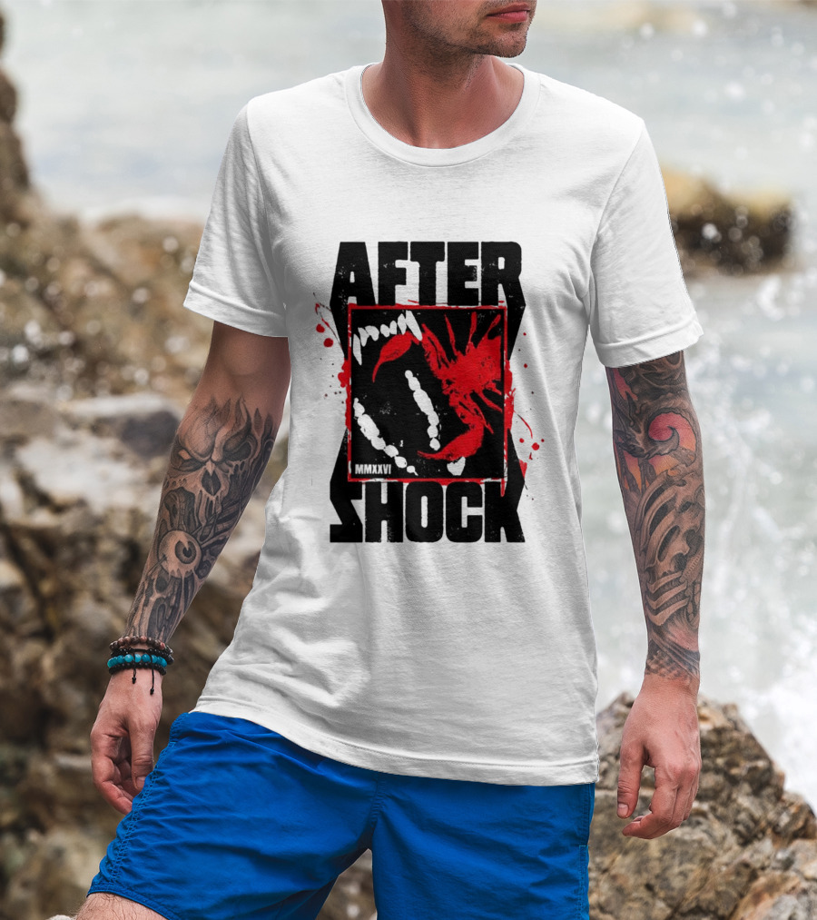 Aftershock Festival 2026 Sacramento CA October 1 4 2026 Scorpion XV Stinging Bite T-Shirt