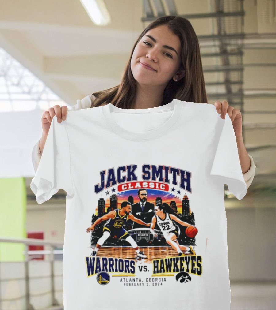 Jack Smith Classic Warriors Vs Hawkeyes Atlanta February 3 2024 T-Shirt