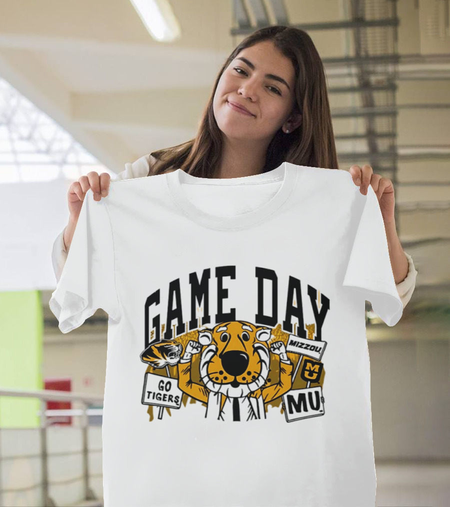 Missouri Tigers 2026 NCAA Game Day Go Tigers MU T-Shirt