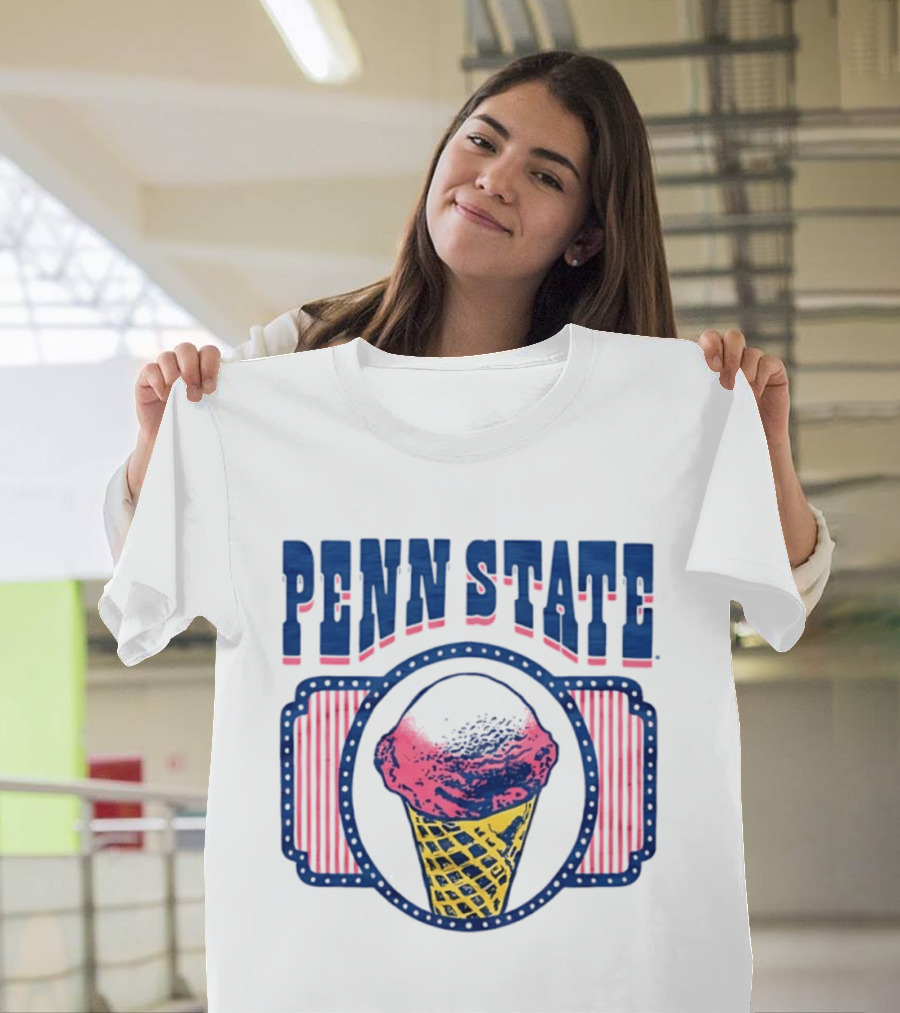 Penn State Ice Cream Cone Nittany Lions Creamery NCAA 2026 T-Shirt
