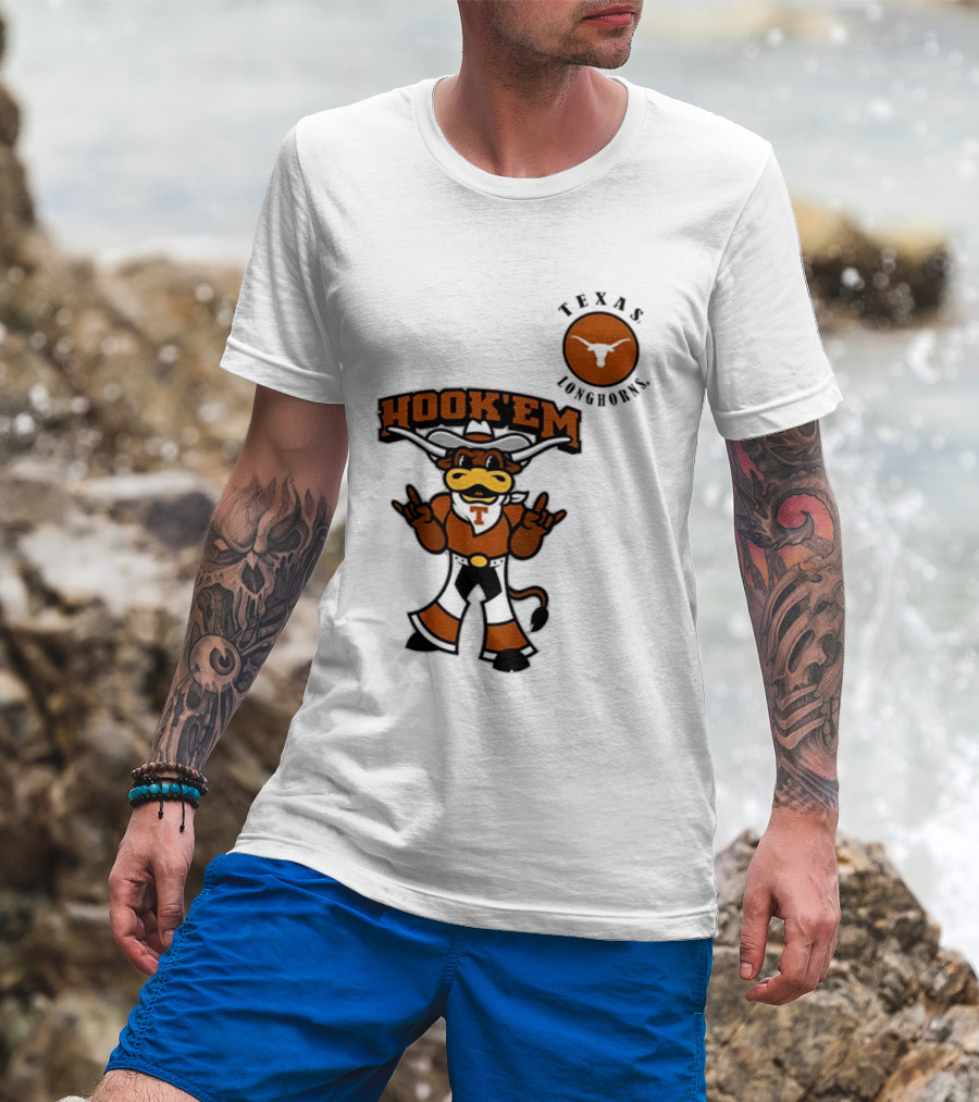 Texas Longhorns Hook'Em 2026 NCAA Tailgater Hometown T-Shirt