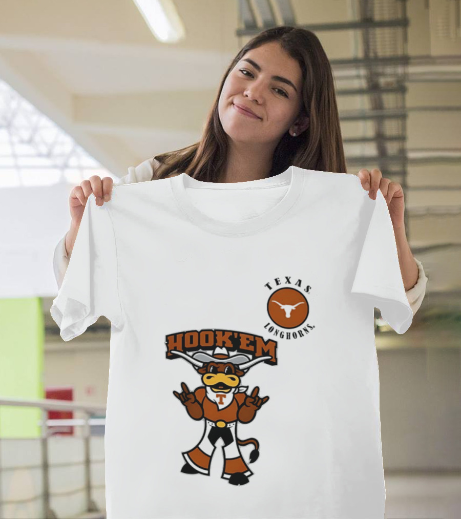 Texas Longhorns Hook'Em 2026 NCAA Tailgater Hometown T-Shirt