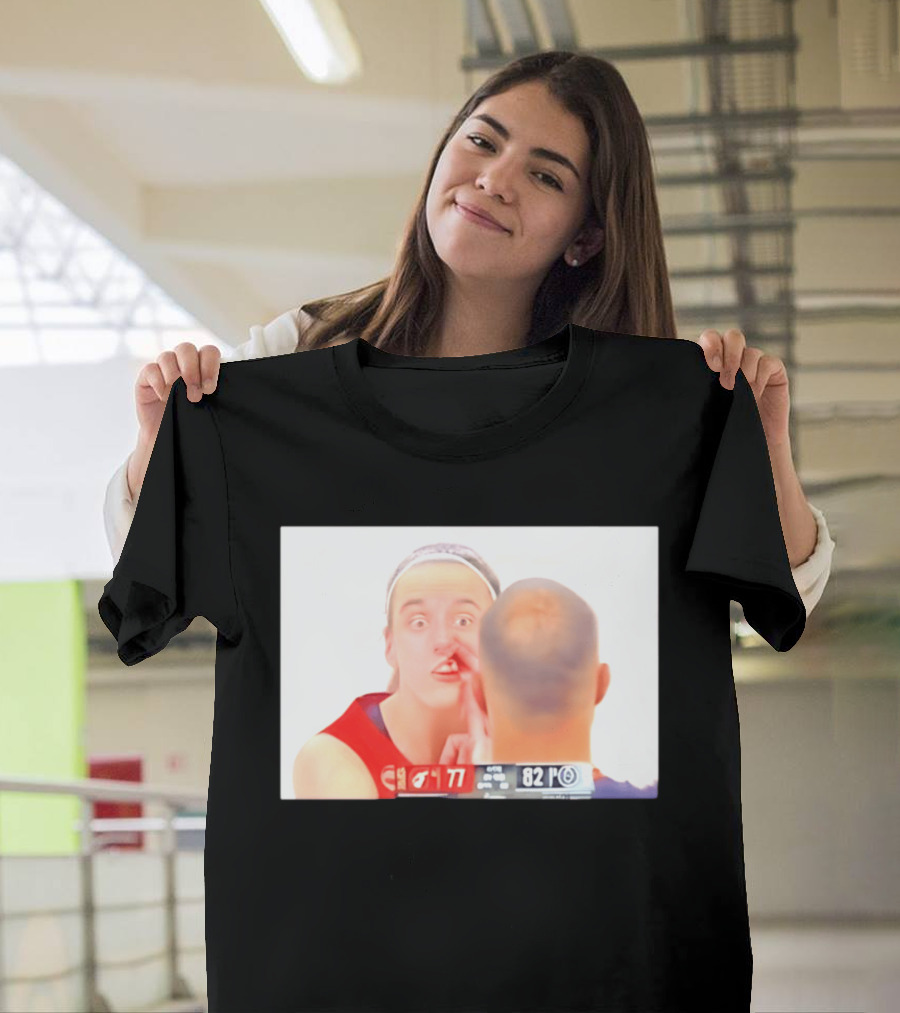 Caitlin Clark Indiana Fever Bleeding Incident Basketball Game Moment T-Shirt