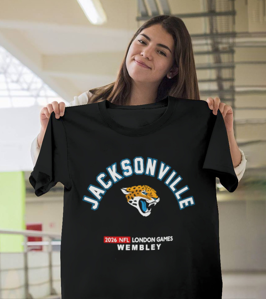 Jacksonville Jaguars 2026 NFL London Games Wembley T-Shirt