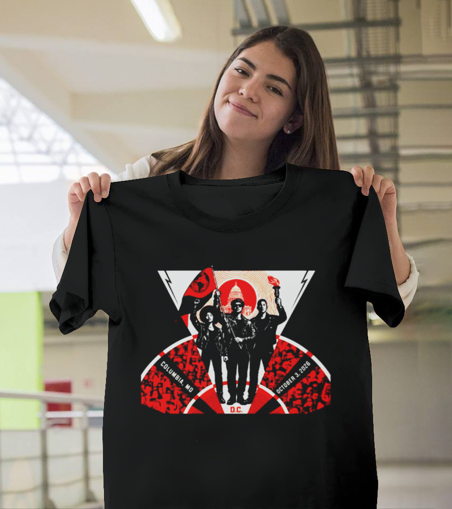 Power To The People 2026 Columbia MD October 3 Merriweather Post Pavilion Washington DC Event T-Shirt